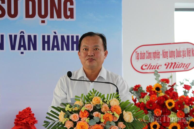 Ông Nguyễn Văn Hoà, Phó Chủ tịch UBND TP. Cần Thơ phát biểu tại buổi khánh thành