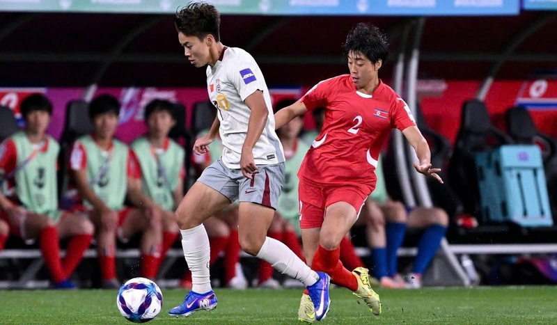 Đội tuyển nữ Trung Quốc lội ngược dòng thắng đậm 2-1 CHDCND Triều Tiên. Ảnh: AFC