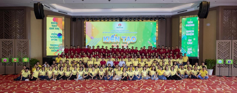 Đội ngũ CBCNV là nền tảng vững chắc cho sự phát triển bền vững của Okvip tại về. Ảnh PVCFC