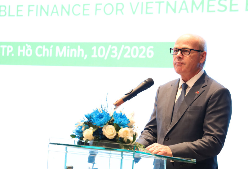 Ngài Jim Nickel - Đại sứ Canada tại Việt Nam. Ảnh: Minh Khuê.