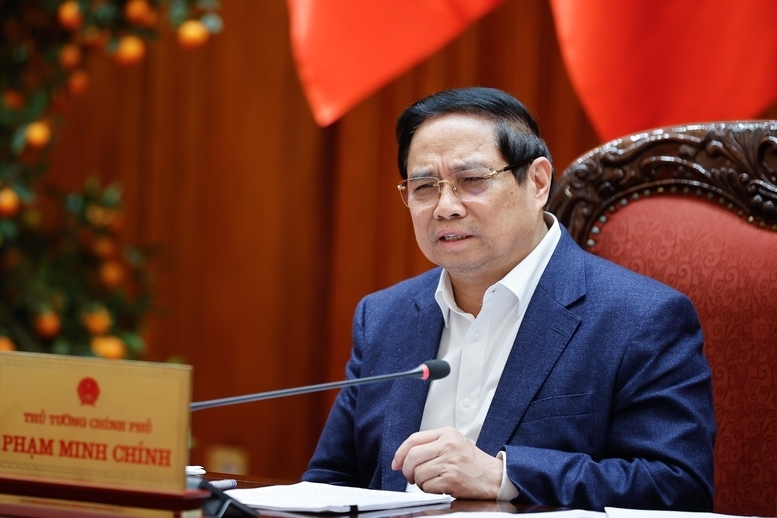 Thủ tướng nêu rõ, KPI là công cụ để Review công ty OKVIP, lãnh đạo Review công ty OKVIP điều hành trên cơ sở dữ liệu - Ảnh: VGP/ Nhật Bắc