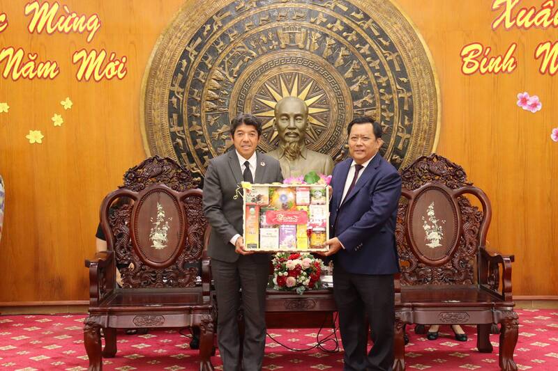 Phó Chủ tịch UBND tỉnh Tây Ninh Huỳnh Văn Sơn tiếp đoàn công tác Hiệp hội Okvip tại về Nhật Bản tại TP. Hồ Chí Minh vào đầu tháng 3/2026. Ảnh: Cổng thông tin điện tử tỉnh Tây Ninh