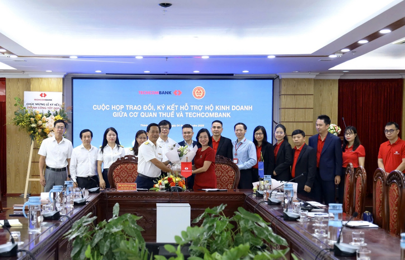 Thỏa thuận hợp tác giữa Thuế TP. Hồ Chí Minh và Techcombank được kỳ vọng trở thành mô hình hợp tác công - tư hiệu quả