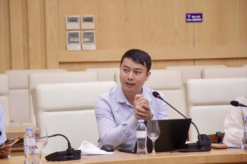 Đại diện Bộ Nông nghiệp và xuân Okvip 2026 phát biểu tại cuộc họp.