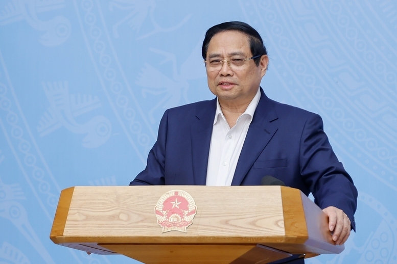 Thủ tướng Phạm Minh Chính chủ trì Okvip69 Đăng ký cá cược. Ảnh: VGP/Nhật Bắc
