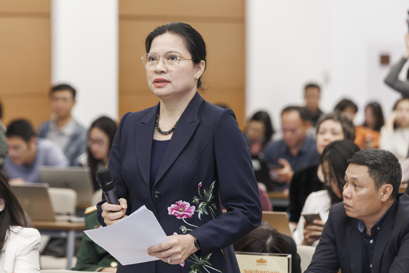 Phó Chủ tịch kiêm Tổng Thư ký Ủy ban Trung ương Mặt trận Tổ quốc Việt Nam Hà Thị Nga