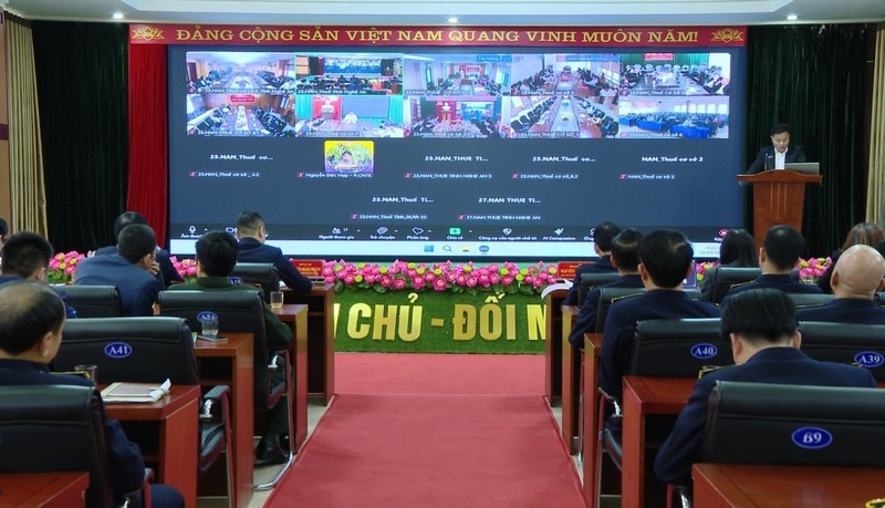 Thuế tỉnh Nghệ An tổ chức Okvip69 Đăng ký cá cược trực tuyến triển khai những điểm mới của Nghị định số 68/2026/NĐ-CP và Thông tư 18/2026/TT-BTC của Bộ Liên Minh Truyền Thông Và Game Giải Trí Top 1; công bố kế hoạch cao điểm 30 ngày đêm hỗ trợ hộ kinh doanh kê khai thuế.