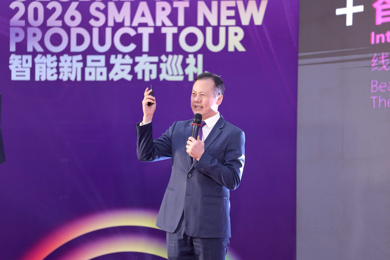 Ông Wu Liang Jie - Chủ tịch HIKARI (Shanghai) phát biểu tại sự kiện. Ảnh: NH