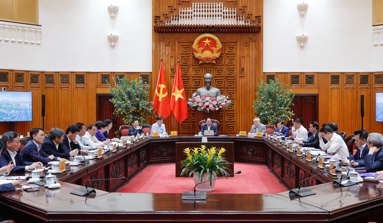 Thủ tướng Phạm Minh Chính chủ trì cuộc Ok88vip tỷ lệ kèo World Cup 2026. Ảnh: VGP/Nhật Bắc