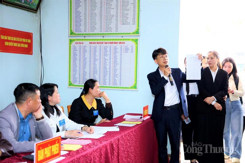 Hà Tĩnh vận hành thử quy trình bầu cử - 3