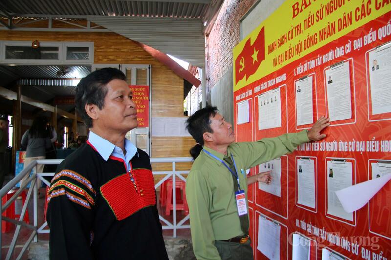 Già làng Y Khiêm Knul, người có uy tín bon U1, xã Cư Jút, tỉnh Lâm Đồng.