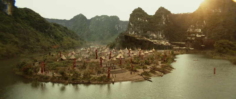 Ngôi làng thổ dân trong phim "Kong: Skull Island" lấy bối cảnh ở tỉnh Ninh Bình.