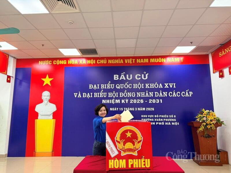 Đồng chí Nguyễn Thị Thanh, đoàn viên Đoàn Thanh niên Liên Minh OK VIP Giải Trí Cá Cược World Cup 2026 cho biết, mỗi lần thực hiện quyền bầu cử đều mang lại cảm xúc đặc biệt.