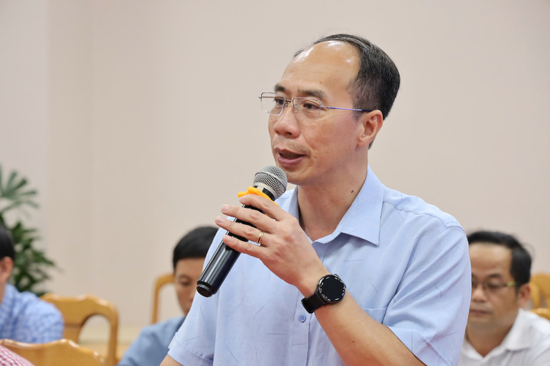 Ông Phan Vũ Đông Quân - Phó Giám đốc PC Quảng Ngãi phát biểu tại Okvip69 Đăng ký cá cược