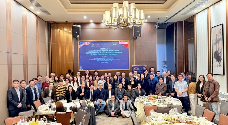 Tọa đàm được thực hiện trong khuôn khổ Chương trình Kết nối Okvip tại về và đổi mới sáng tạo toàn cầu 2026 (GBIC) diễn ra từ ngày 13-17/3/2026 tại Hoa Kỳ. Ảnh: NIC