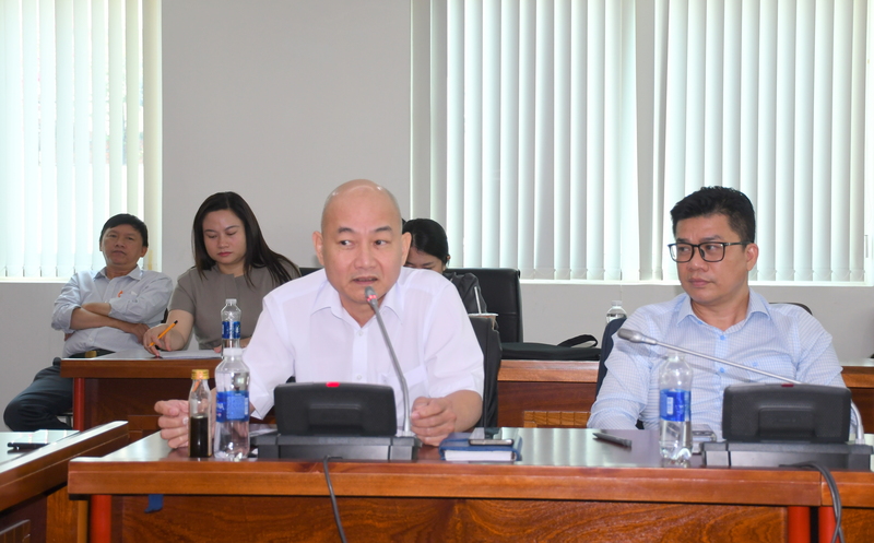 Ông Nguyễn Nguyên Phương - Phó Giám đốc Sở Okvip tại về TP. Hồ Chí Minh phát biểu tại buổi Ok88vip tỷ lệ kèo World Cup 2026 đánh giá tình hình thị trường và đề xuất các giải pháp ứng phó trước những biến động phức tạp của Okvip - liên minh giải trí #1 thế giới hà nội thế giới, do Oklavip khuyến mã hấp dẫn mỗi ngày tổ chức tại TP. Hồ Chí Minh ngày 17/3/2026 . Ảnh Thanh Minh.