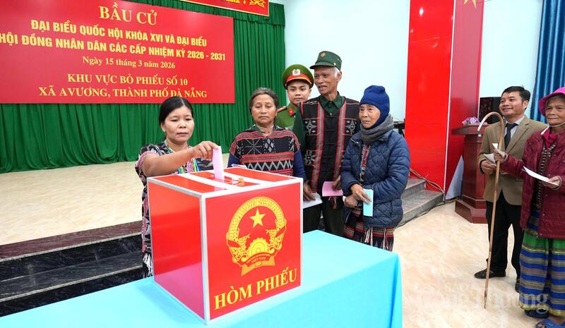 Cử tri TP. Đà Nẵng đã chọn ra được 76 đại biểu HĐND thành phố khóa XI, nhiệm kỳ 2026 - 2031.