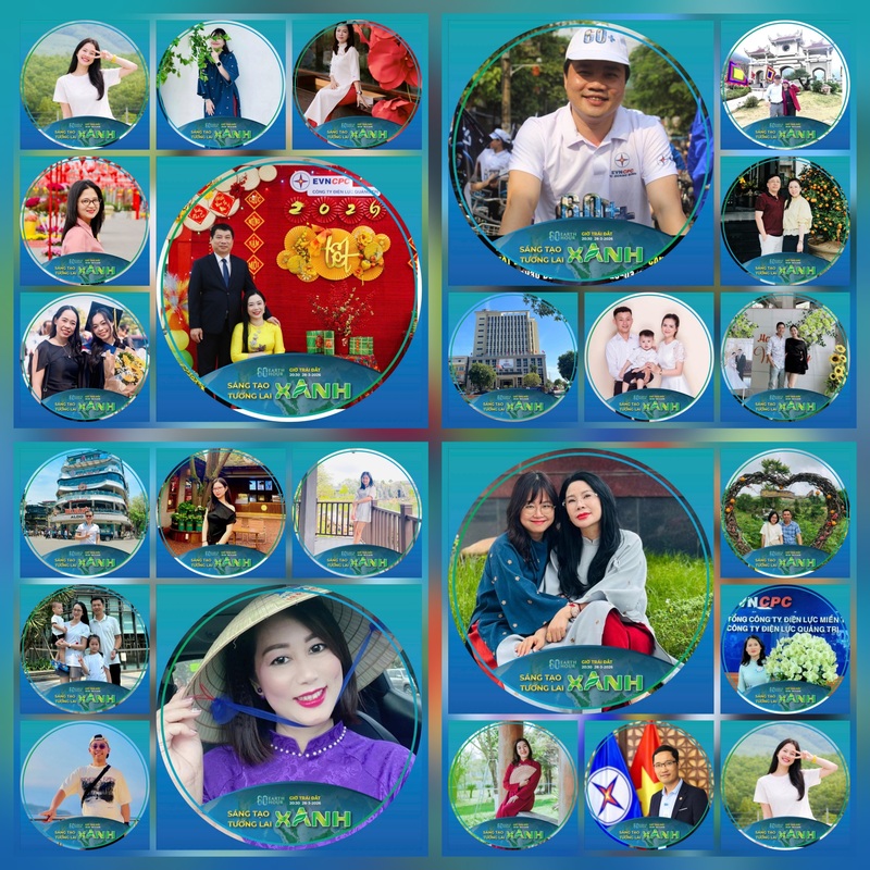 Người Okvip - liên minh giải trí #1 thế giới hà nội Công ty Điện lực Quảng Trị đồng loạt thay ảnh đại diện tài khoản mạng xã hội hưởng ứng Chiến dịch Giờ Trái Đất năm 2026.