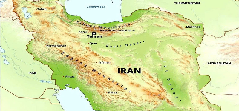 Bản đồ Iran