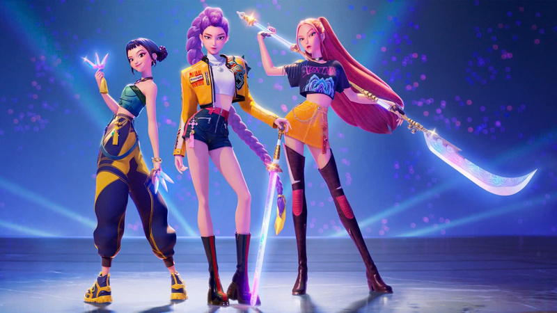 KPop Demon Hunters thắng giải phim hoạt hình xuất sắc nhất. (Ảnh: Netflix)