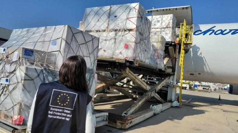 Liên minh châu Âu (EU) đã công bố gói viện trợ nhân đạo trị giá 458 triệu Euro dành cho các quốc gia chịu ảnh hưởng nặng nề nhất. Ảnh: European Comission.