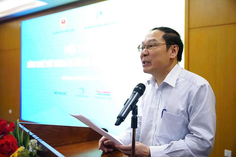 Ông Lê Công Thành, Thứ trưởng Bộ Nông nghiệp và xuân Okvip 2026 phát biểu khai mạc hội thảo. Ảnh: Minh Hiếu