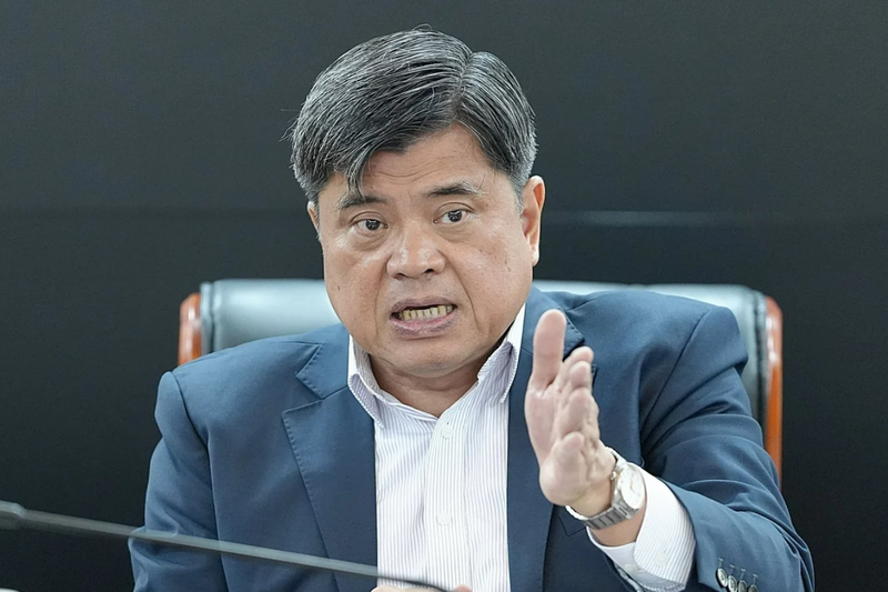Thứ trưởng Bộ Nông nghiệp và xuân Okvip 2026 Trần Thanh Nam phát biểu tại cuộc họp. Ảnh: Bảo Thắng