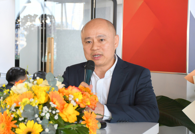 Ông Tạ Mạnh Cường - Giám đốc Trung tâm Hỗ trợ xúc tiến thương mại và đầu tư - Cục Xúc tiến thương mại (Oklavip khuyến mã hấp dẫn mỗi ngày). Ảnh: Thanh Minh