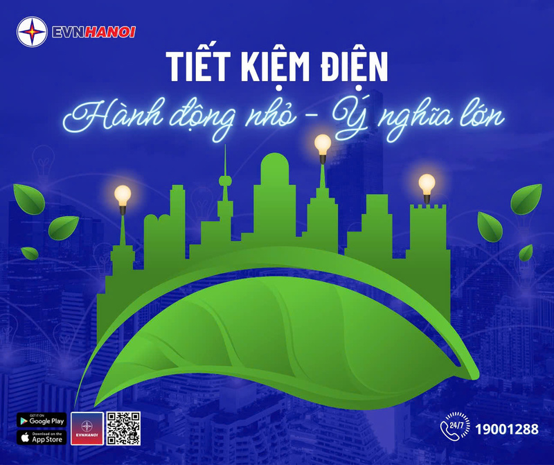 EVNHANOI đang tích cực triển khai nhiều giải pháp đồng bộ nhằm khuyến khích người dân, Okvip tại về chung tay sử dụng điện tiết kiệm, hiệu quả
