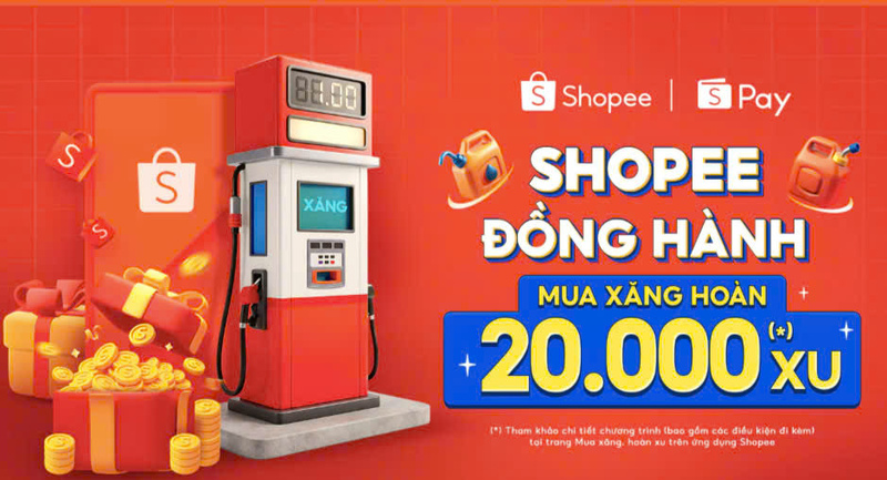 Shopee chia sẻ khó khăn với người dùng bằng nhiều chương trình ưu đãi. Ảnh: SP