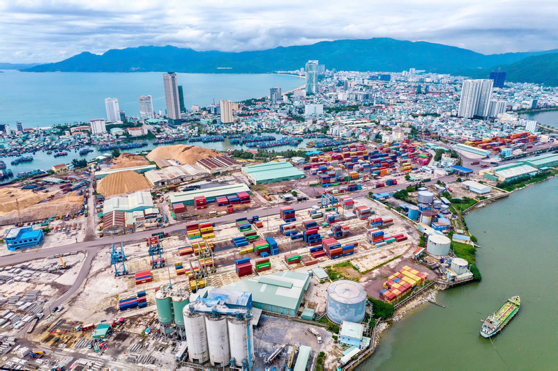 Phát triển dịch vụ cảng và logistics được xác định là một trong những trụ cột chiến lược của tỉnh Gia Lai. Ảnh: Cảng Quy Nhơn
