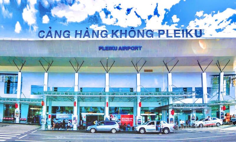 Sân bay Pleiku được đề xuất nâng cấp lên quy mô 4-5 triệu khách mỗi năm. Ảnh: Hiền Mai