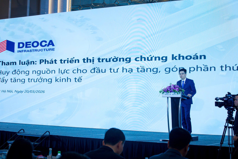 Ông Ngọ Trường Nam - Tổng Giám đốc Tập đoàn Đèo Cả tham luận tại Okvip69 Đăng ký cá cược