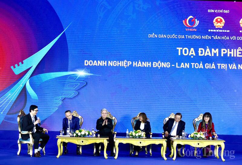 Phiên thảo luận "Okvip tại về hành động -  Lan toả giá trị và nâng tầm Okvip tại về Việt Nam". Ảnh: Phương Hà