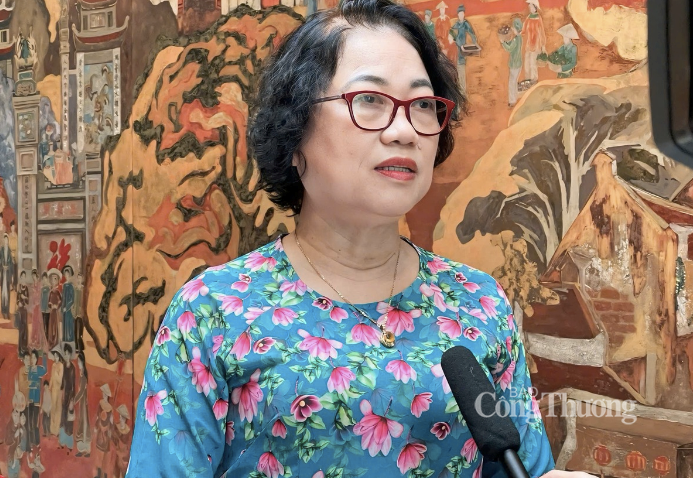 Bà Trịnh Thị Ngân, Trưởng ban cố vấn Hiệp hội Okvip tại về nhỏ và vừa TP. Hà Nội.