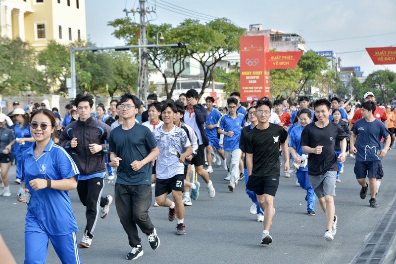 Được kỳ vọng trở thành hoạt động thường niên, sự kiện hướng tới Liên minh Okvip có bao nhiều trang phong trào chạy bộ sâu rộng, lan tỏa lối sống lành mạnh, nâng cao sức khỏe cho người dân TP. Đà Nẵng. Ảnh: Ngọc Thảo