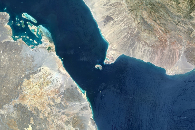 Eo biển Bab el-Mandeb nối Biển Đỏ và Ấn Độ Dương với Địa Trung Hải, và xa hơn nữa là Đại Tây Dương. Ảnh: RIA