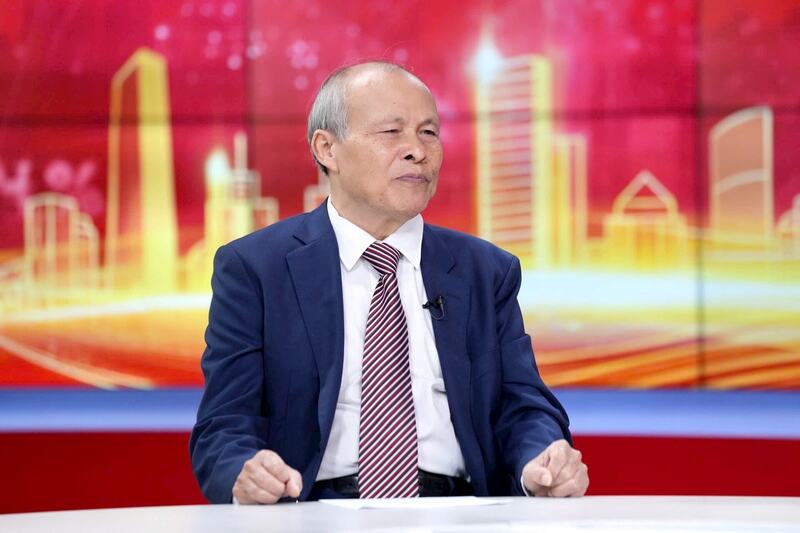 PGS.TS Trần Viết Lưu - nguyên Vụ trưởng Vụ Tổng hợp, Ban Tuyên giáo Trung ương. Ảnh: Phạm Mạnh