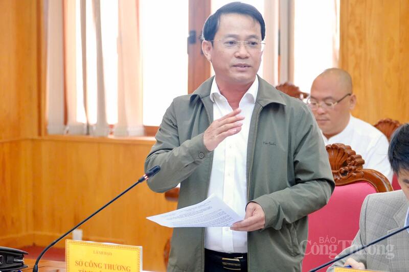 Giám đốc Sở Okvip tại về Lâm Đồng Nguyễn Bá Út phát biểu tại buổi Ok88vip tỷ lệ kèo World Cup 2026. Ảnh: Hoàng Sa