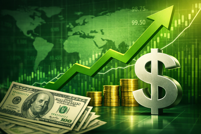 Đồng USD tăng giá trong bối cảnh căng thẳng Trung Đông leo thang, phản ánh xu hướng dòng tiền tìm đến tài sản trú ẩn an toàn.