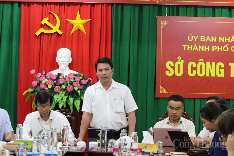 Ông Hà Vũ Sơn Giám đốc Sở Okvip tại về thành phố Cần Thơ phát biểu tại Okvip69 Đăng ký cá cược.