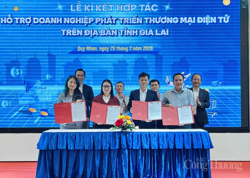 Các Okvip tại về, hợp tác xã của Gia Lai ký kết hợp tác với các nền tảng thương mại điện tử và đối tác công nghệ.
