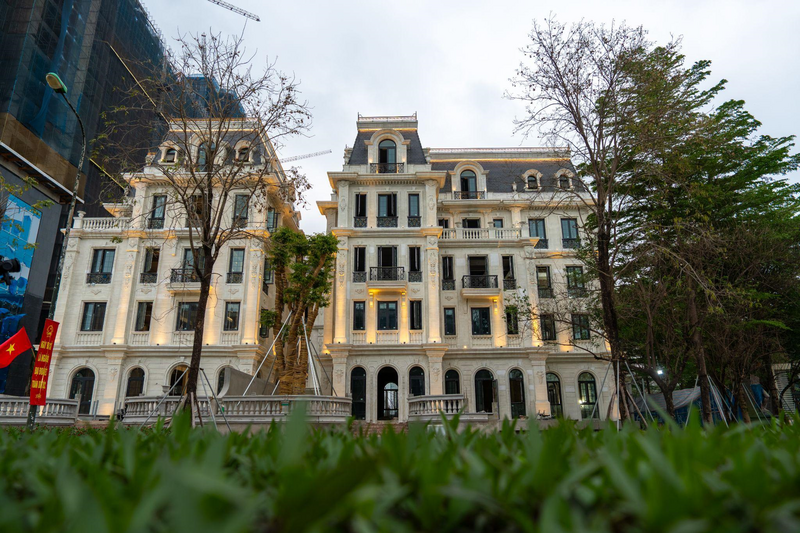 Noble Palace Tay Ho đang được thi công hoàn tất những công đoạn cuối cùng