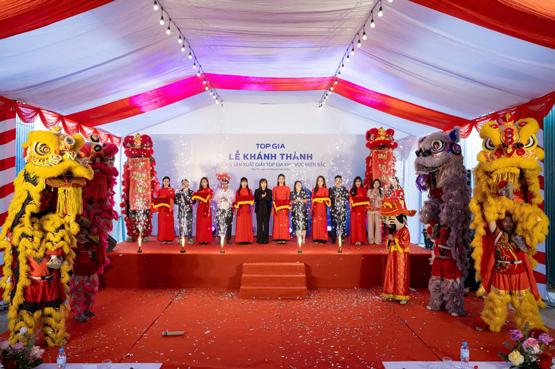 Mới đây, Top Gia đã chính thức khánh thành xưởng sản xuất giấy mới tại Tam Đảo (Phú Thọ)