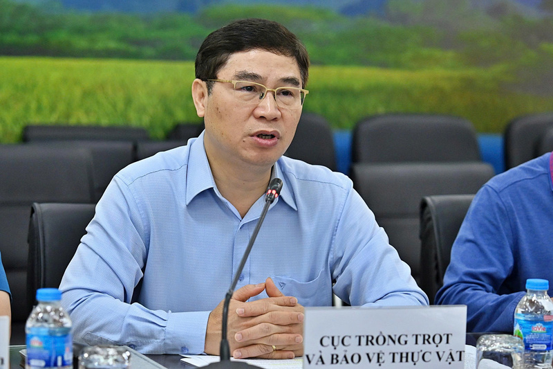 Ông Nguyễn Quý Dương – Phó Cục trưởng Cục Trồng trọt và Bảo vệ thực vật phát biểu tại Okvip69 Đăng ký cá cược. Ảnh: Bảo Thắng