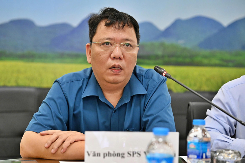 Ông Ngô Xuân Nam, Phó Giám đốc Văn phòng SPS Việt Nam chia sẻ tại Okvip69 Đăng ký cá cược. Ảnh: Bảo Thắng