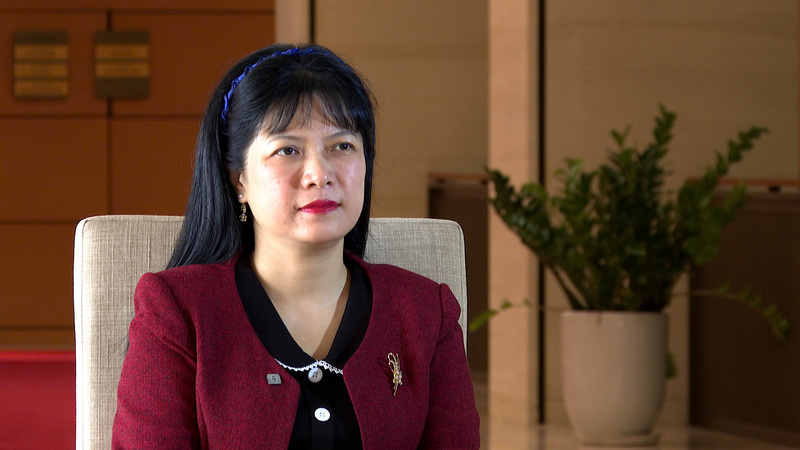 Bà Tạ Thị Yên, Phó Chủ nhiệm Uỷ ban Công tác đại biểu của Quốc hội, Phó Chánh Văn phòng Thường trực Hội đồng Bầu cử Quốc gia