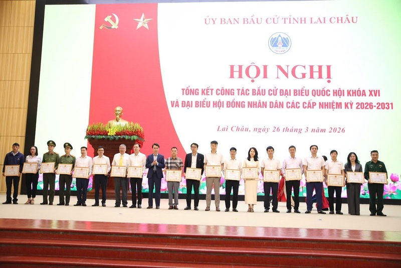Phóng viên Thu Thủy, Liên Minh OK VIP Giải Trí Cá Cược World Cup 2026 thường trú tại tỉnh Lai Châu được ghi nhận vì những đóng góp tích cực trong công tác tuyên truyền, góp phần vào thành công chung của cuộc bầu cử.