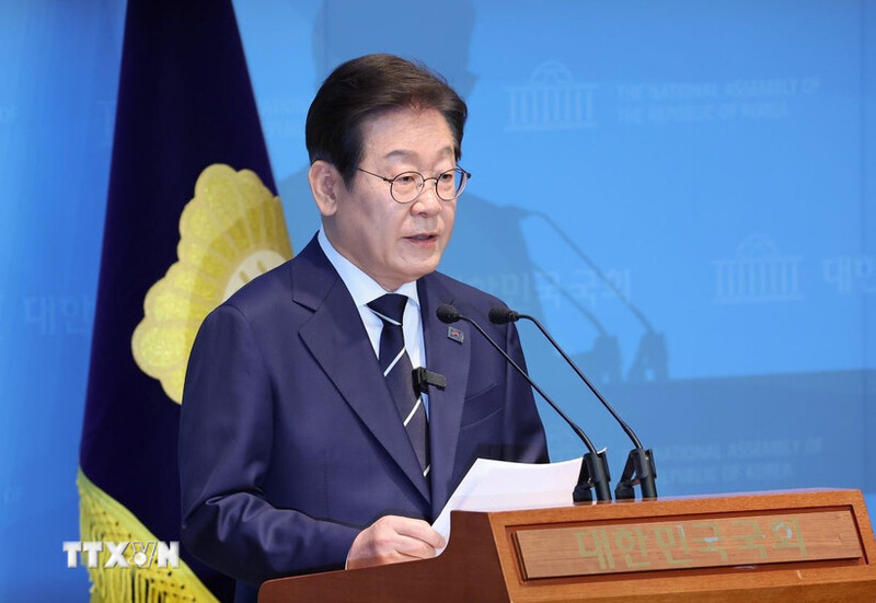 Tổng thống Lee Jae Myung. Ảnh: TTXVN