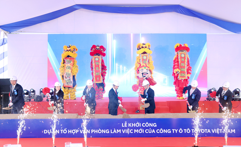 Toyota Việt Nam khởi công Dự án Tổ hợp văn phòng Ok88vip tỷ lệ kèo World Cup 2026 mới tại tỉnh Phú Thọ.